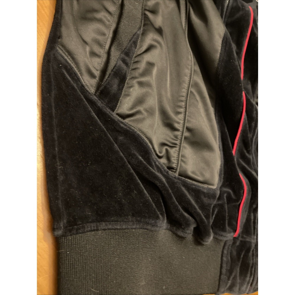 AKDMKS Akademiks Jacket Men 3XL Black Velour Vintage Hip Hop Y2K Street Wear - Picture 11 of 11